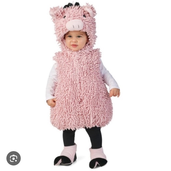 Adorable Pink Piglet Kids Costume